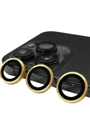 iPhone 14 Pro Raze Metal Kamera Lens - Gold-(5796)