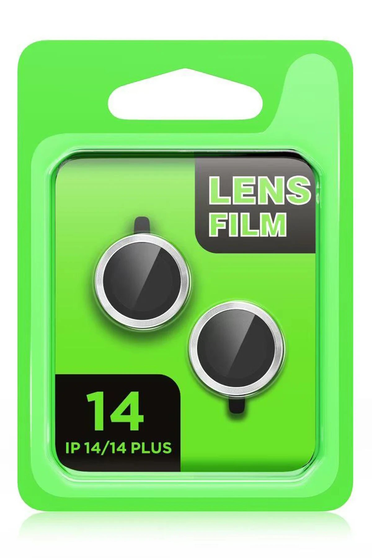 iPhone 14 Plus Raze Metal Kamera Lens - Siyah-(5796) - Görsel 2