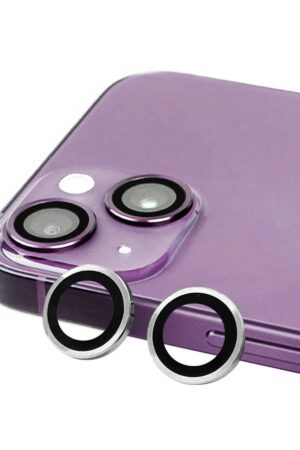 iPhone 13 Raze Metal Kamera Lens - Gümüş-(5796)