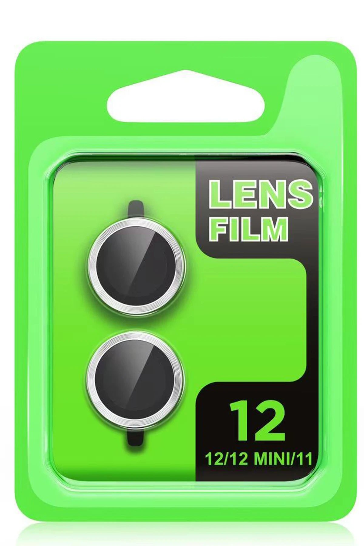 iPhone 12 Raze Metal Kamera Lens - Yeşil-(5796) - Görsel 2