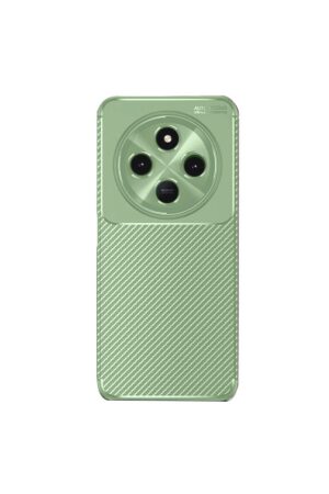 Xiaomi Redmi 14C Kılıf Auto Focus Karbon Kapak - Su Yeşili-(5796)