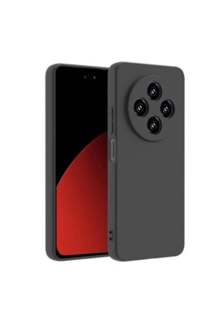 Xiaomi Redmi 14C Kılıf Nano içi Kadife Silikon - Siyah-(5796)