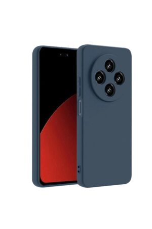 Xiaomi Redmi 14C Kılıf Nano içi Kadife Silikon - Lacivert-(5796)