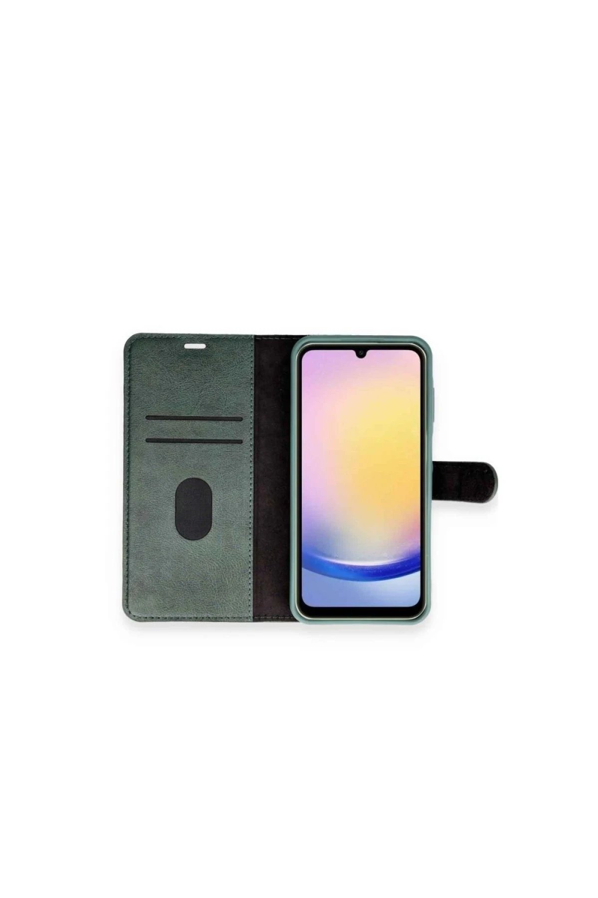 Samsung Galaxy A16 5G Kılıf Trend S Plus Kapaklı Kılıf - Kırmızı-(5796) - Görsel 4