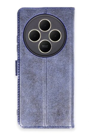 Xiaomi Redmi 14C Kılıf Trend S Plus Kapaklı Kılıf - Lacivert-(5796)