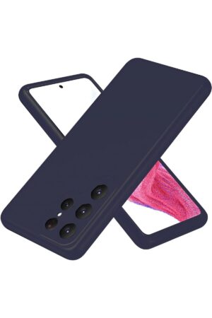 Samsung Galaxy S25 Ultra Kılıf First Silikon - Lacivert-(5796)