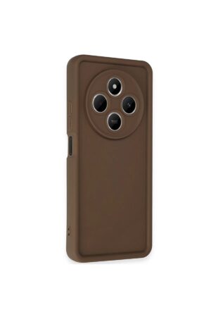 Xiaomi Redmi 14C Kılıf Viera Silikon - Kahverengi-(5796)
