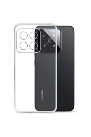Xiaomi Mi 14T Pro Kılıf Lüx Şeffaf Silikon-(5796)