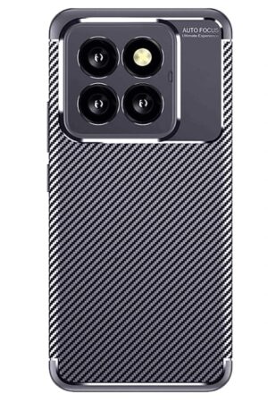 Xiaomi Mi 14T Pro Kılıf Auto Focus Karbon Kapak - Lacivert-(5796)