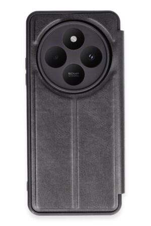 Xiaomi Redmi 14C Kılıf Flip Cover - Siyah-(5796)