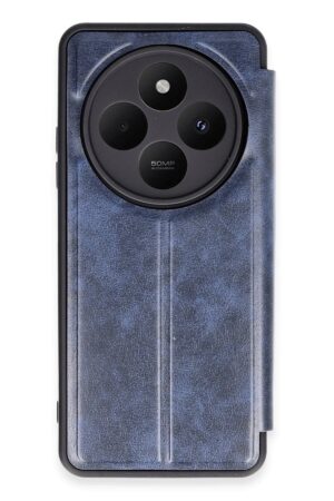 Xiaomi Redmi 14C Kılıf Flip Cover - Lacivert-(5796)