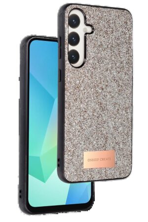 Samsung Galaxy A26 Bright Simli Kapak - Gold-(5796)