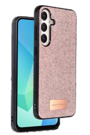 Samsung Galaxy A36 Bright Simli Kapak - Pembe-(5796)