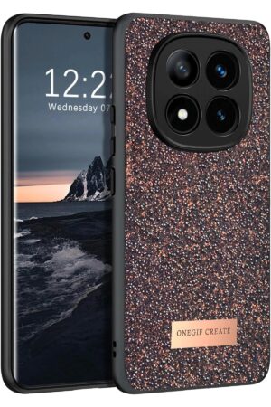 Xiaomi Redmi Note 14 Pro 4G Bright Simli Kapak - Derin Mor-(5796)