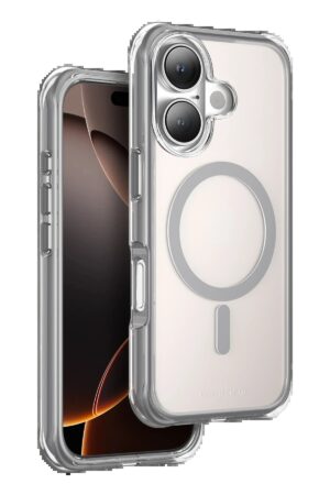 Apple iPhone 16 Hulk Magsafe Kapak - Titan Gri-(5796)