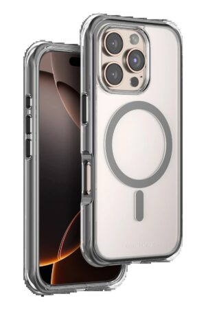 Apple iPhone 16 Pro Hulk Magsafe Kapak - Siyah-(5796)