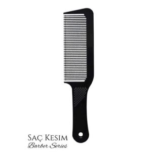 Turk Berber Kuaför Saç Kesim Tarağı Karbon Absolute Professional