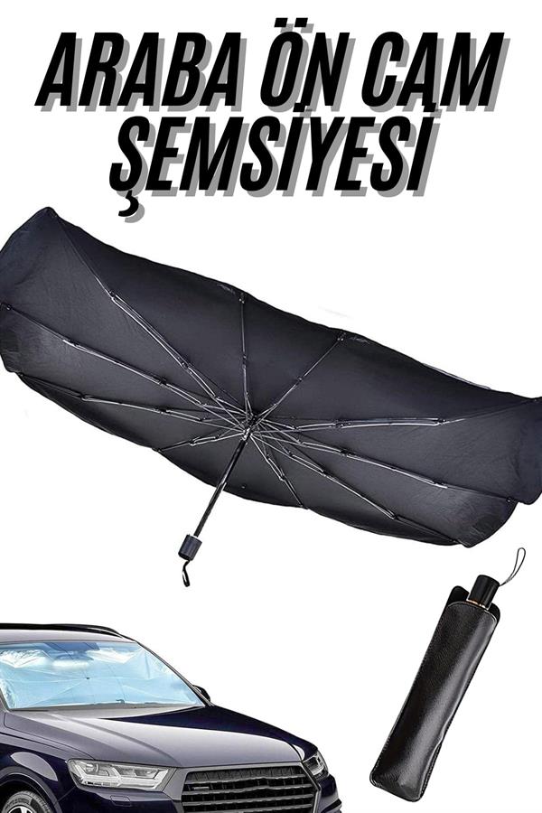 Tüm Araçlar İçin Şemsiye Güneşlik Ön Cama Uygun Özel Kaplama - Görsel 2