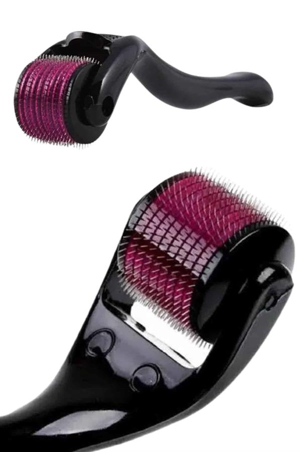Derma Roller Titanyum Uçlu 540 İğneli 1 Mm Saç Sakal Çıkarma Ve Cilt Bakım Masaj Aleti - Görsel 3