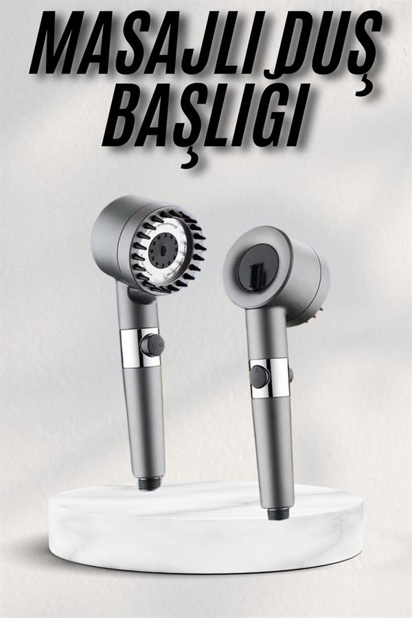 Masaj Etkili Turbolu Çok Fonksiyonlu Filtreli Duş Başlığı Yeni Nesil - Görsel 2