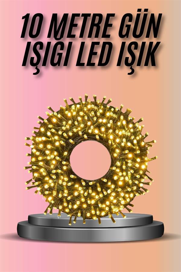 Dekoratif Aydınlatma Ampüllü 10 Metre Gün Işığı Şerit Led - Görsel 2