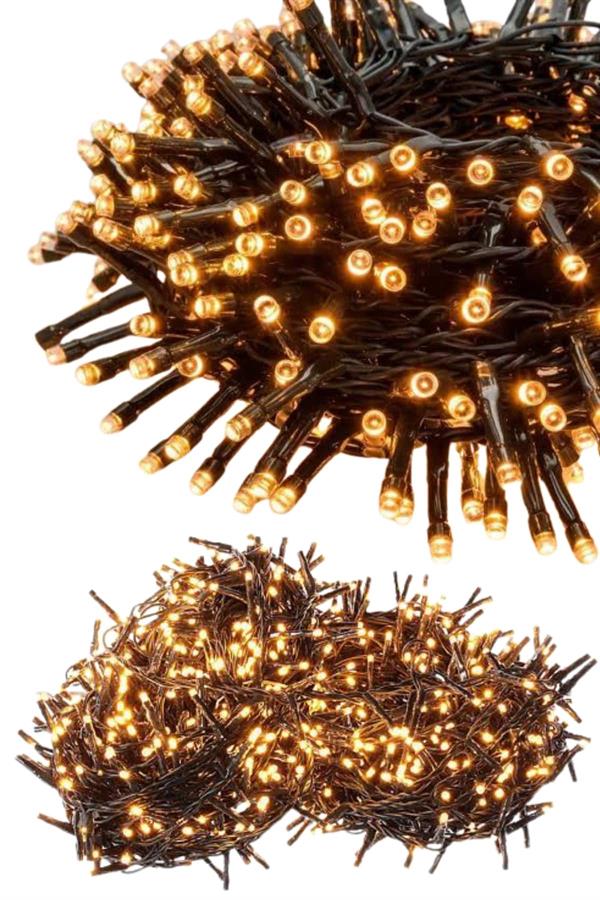 Led Işık Ağaç Süsleme Ampüllü Dekoratif Aydınlatma 10 Metre Gün Işığı - Görsel 4