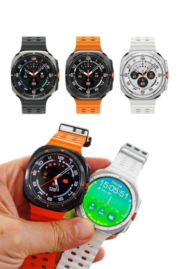 Tüm Telefonlara Uyumlu Akıllı Saat Uyku ve Sağlık Takibi Nabız Ölçer Adım sayar - Görsel 4