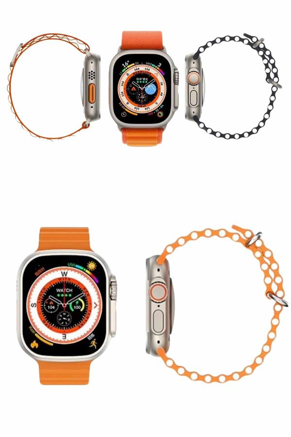 yeni nesil Akıllı Saat Android ve İOS Uyumlu 49 MM NFC Özelliği GPS Takibi - Görsel 4