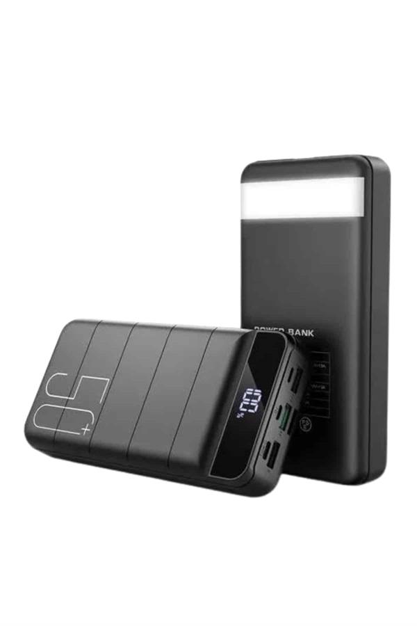 Powerbank Çoklu Şarj Girişi 50.000 Mah Taşınabilir Dijital Göstergeli - Görsel 5
