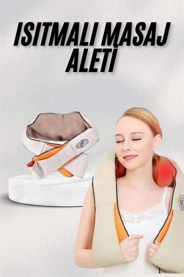 Ovmalı Masaj Aleti Boyun Sırt Ağrıları İçin Masaj Aleti - Görsel 2