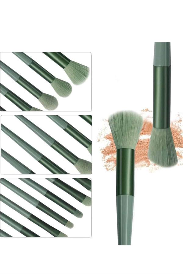 Profesyonel Makyaj Fırça Seti 13 Parça Yumuşak Kıllı Fırça Seti Far Fırçası - Görsel 5