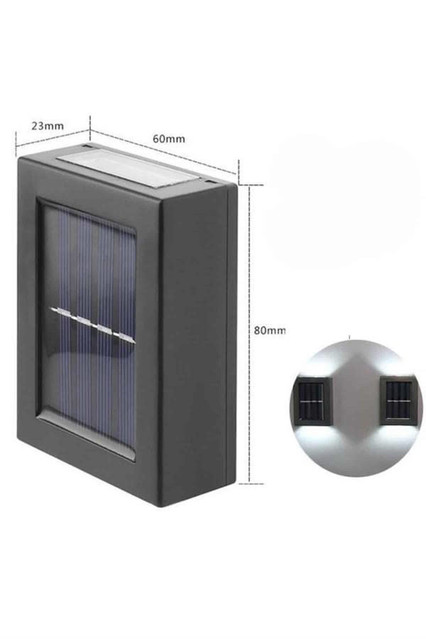 Bahçe Aydınlatması Solar Güneş Enerjili Dekoratik Led Işıklı Lamba - Görsel 3