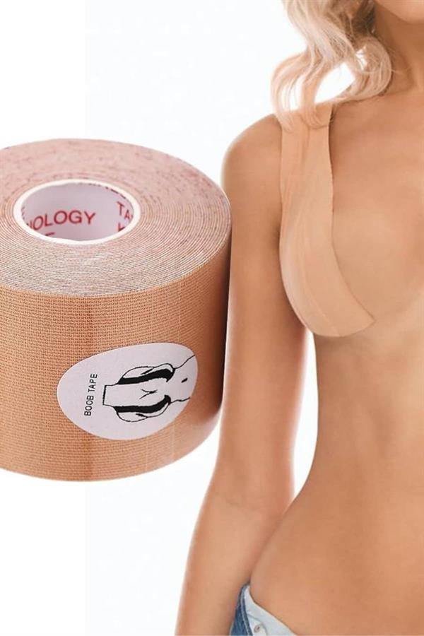 Toparlayıcı ve Şekillendirici Göğüs Bandı Tere ve Suya Dayanıklı Hassas Ciltlere Uygun - Görsel 5