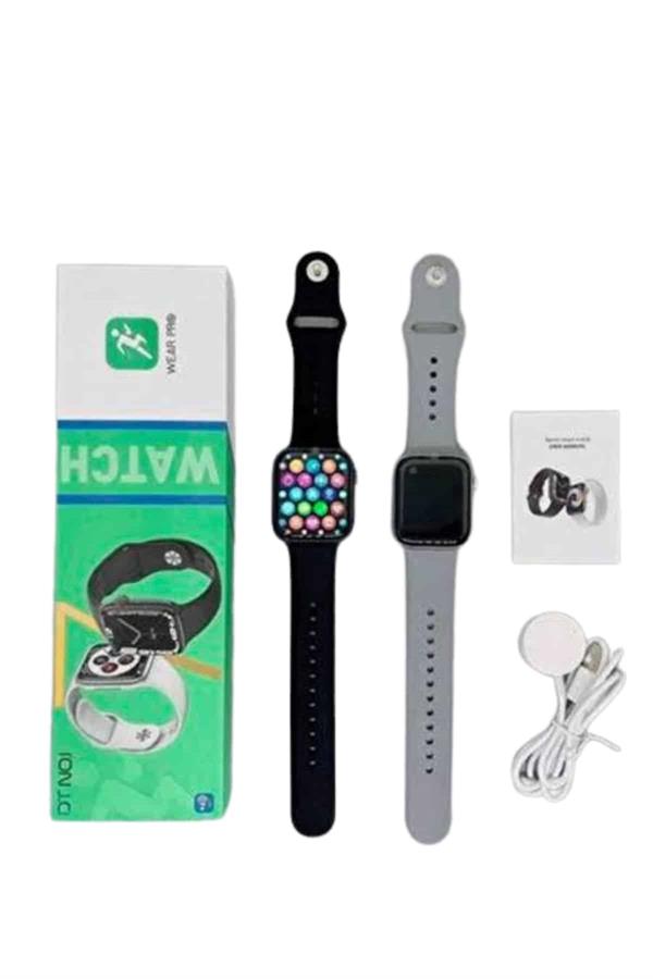 Akıllı Saat Nabız Ölçebilen Adımsayar Kalori Hesaplama Tema Değiştirme GPS Uyumlu - Görsel 3