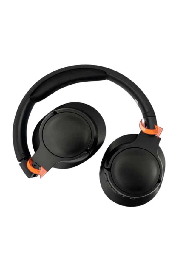 Kulak Üstü Bluetooth Kulaklık Ayarlanabiilir Uzun Pil Ömrü Kablosuz 5.0 Bluetooth - Görsel 4