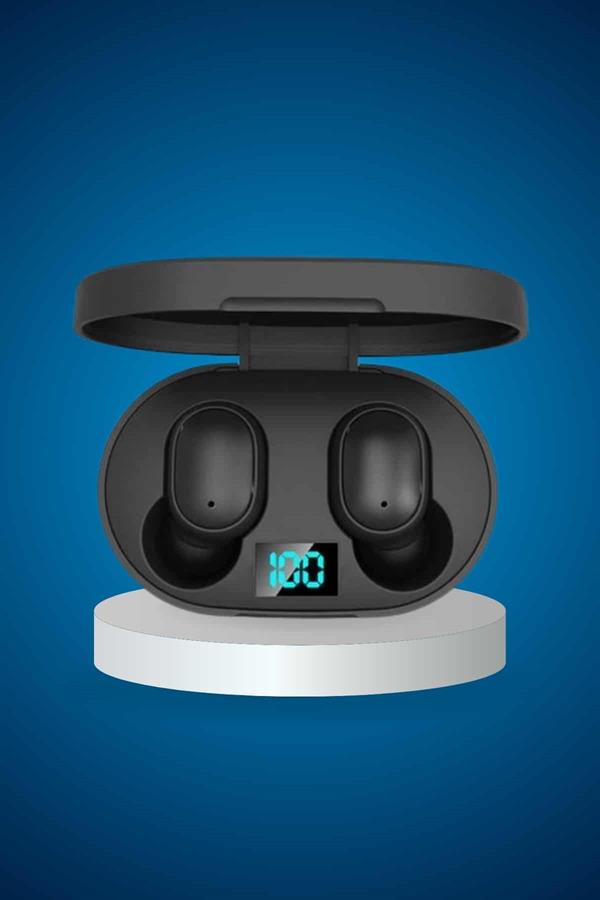 İkili Bluetooth Kulaklık Dijital Göstergeli Uzun Pil Ömrü Yüksek Ses Kaliteli - Görsel 5