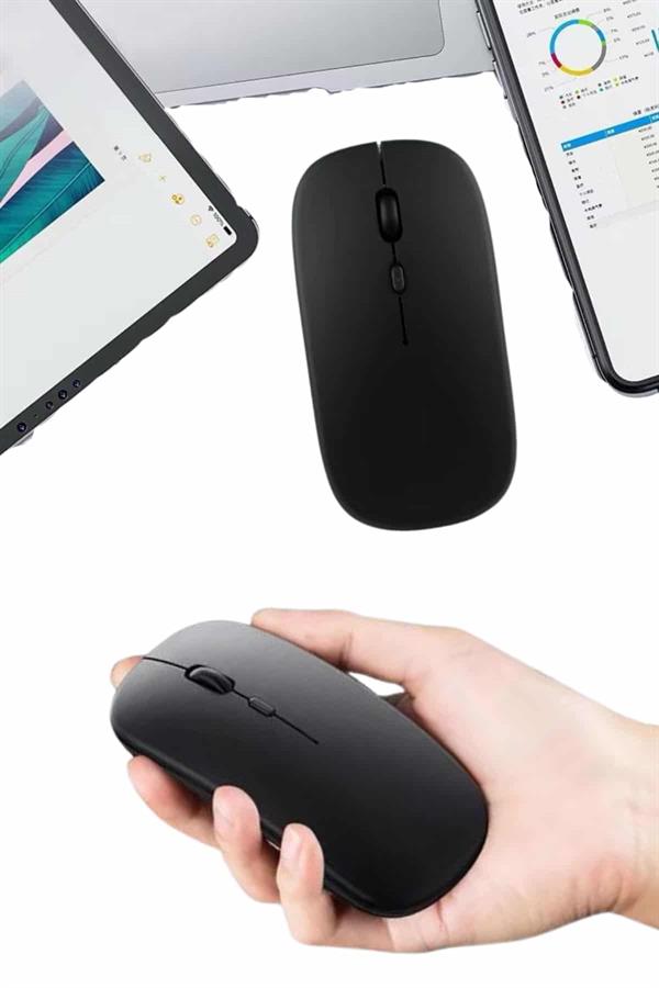 Profesyonel Mouse Wireless Oyuncu Faresi Bluetooth Bağlantılı - Görsel 5