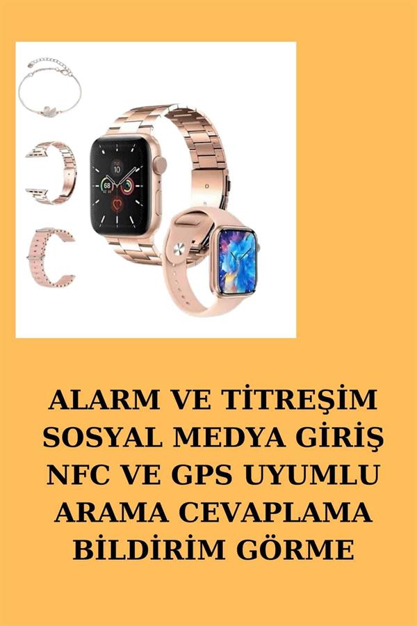 Powerbank Özellikli Bluetooth Kulaklık ve Nabız Ölçer Akıllı Saat Bileklik Hediyeli - Görsel 3