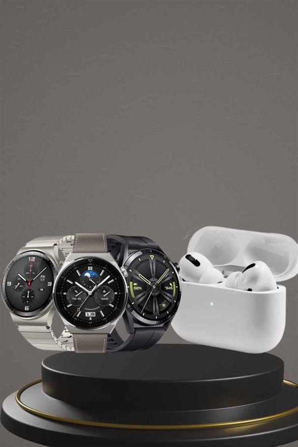 Aynalı Bluetooth Kulaklık Yeni Nesil Akıllı Saat Titreşimli Nabız Ölçer Spor Modları - Görsel 5