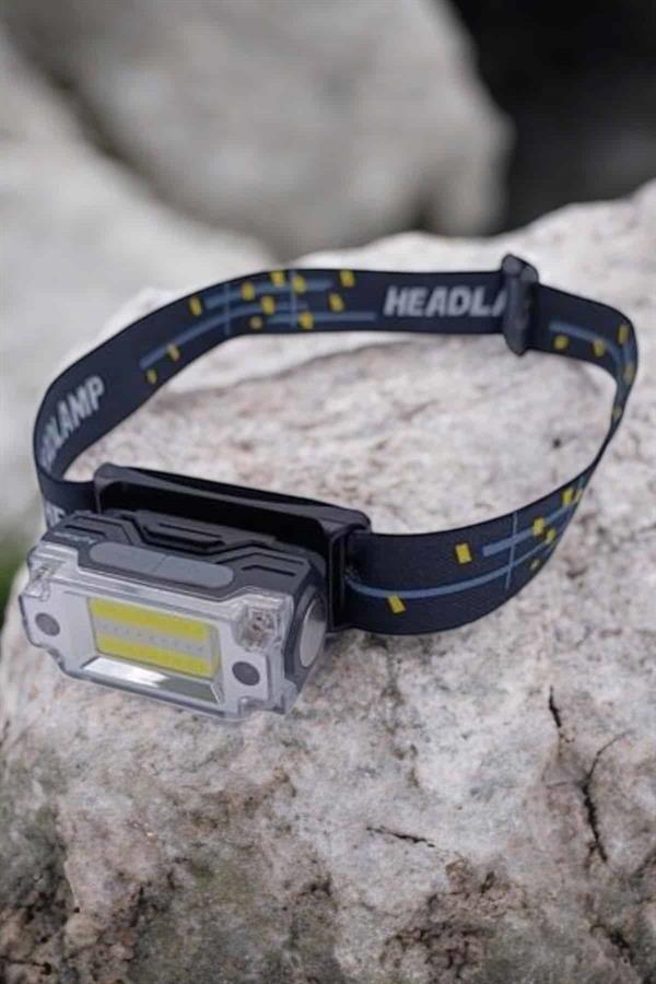 Kafa Lambası Led Fener Pratik Taşınabilir Ayarlanabilir USB Şarjlı - Görsel 3