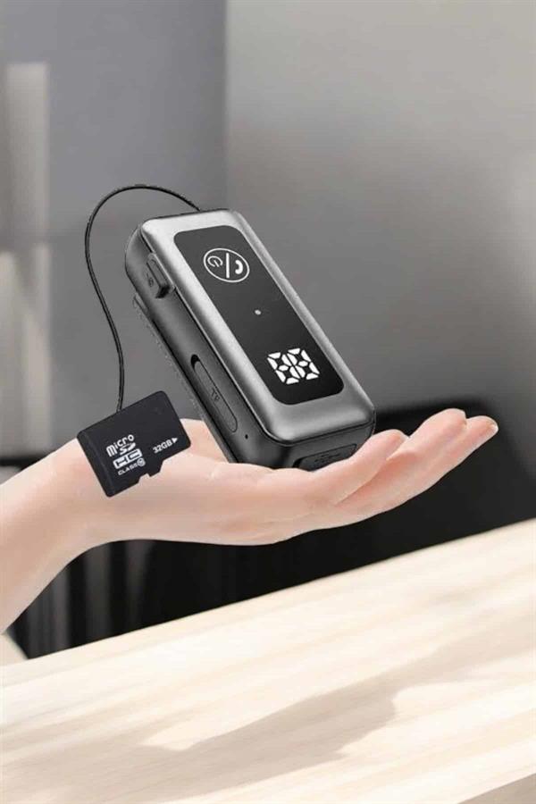 Kablolu Bluetooth Kulaklık Kulak İçi Stereo Mikrofonlu Dijital Göstergeli - Görsel 5