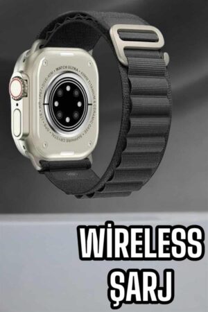 Akıllı Saat NFC ve GPS Uyumlu Uyku ve Sağlık Takibi Sesli Görüşme