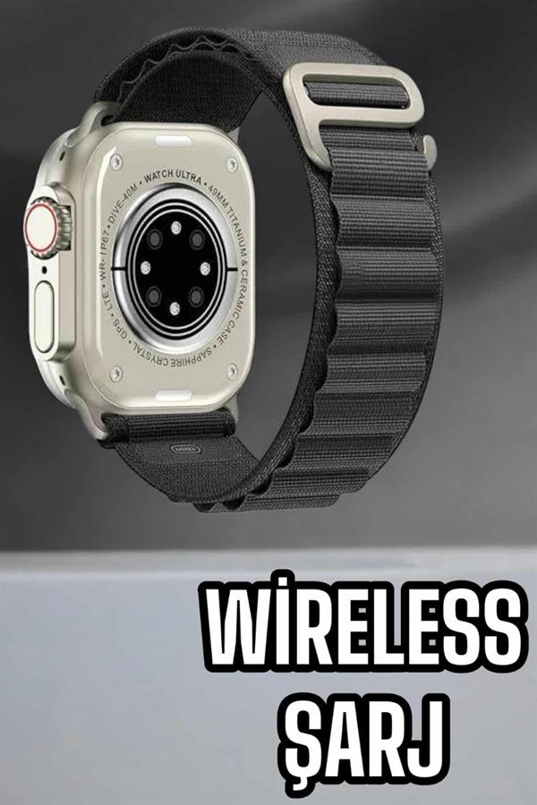 Akıllı Saat NFC ve GPS Uyumlu Uyku ve Sağlık Takibi Sesli Görüşme