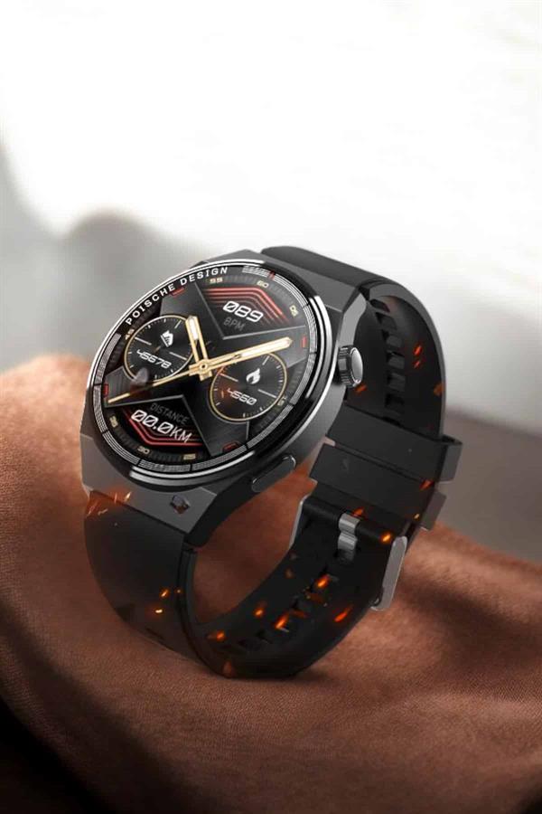 Akıllı Saat Dokunmatik Ekran Sesli Görüşme ve Bildirim Görme Sağlık Takibi - Görsel 4