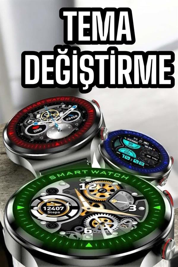 Ucuz ve Kaliteli Yeni Nesil Bluetooth Bağlantılı Akıllı Saat - Görsel 3