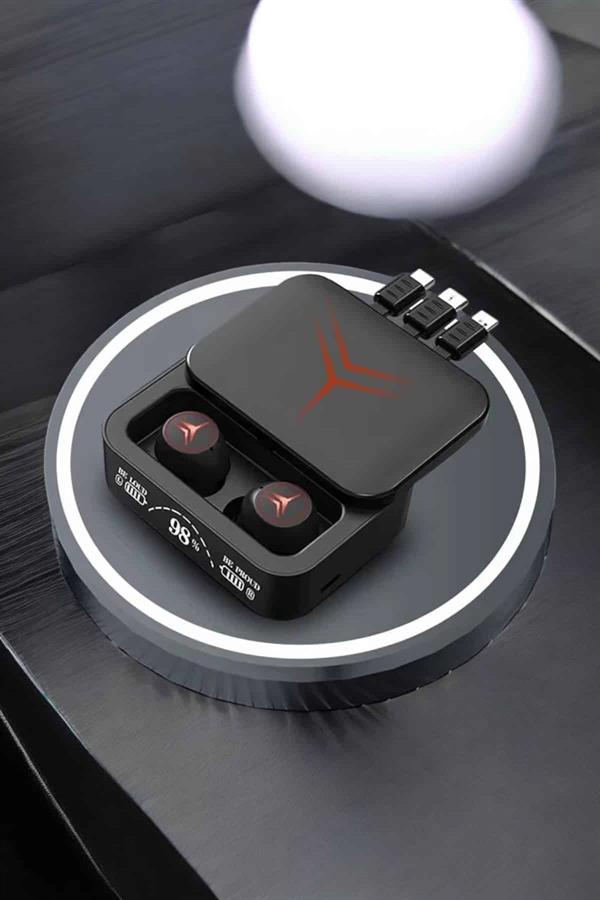 Bluetooth Kulaklık Powerbank Özelliği Yüksek Ses Kaliteli TWS Kulaklık - Görsel 4