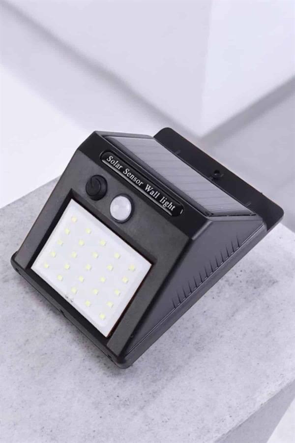 Güneş Enerjili Bahçe Lambası Solar Gece Aydınlatma Sensörlü Lamba - Görsel 4