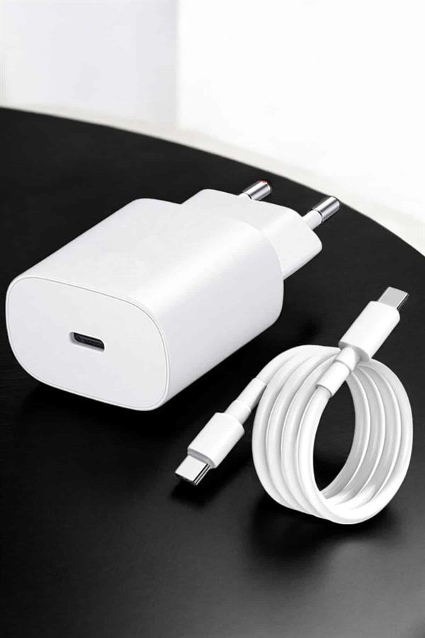 Şarj Aleti İOS 15/15 Pro Max Uyumlu Şarj Adaptörü ve Kablosu - Görsel 3