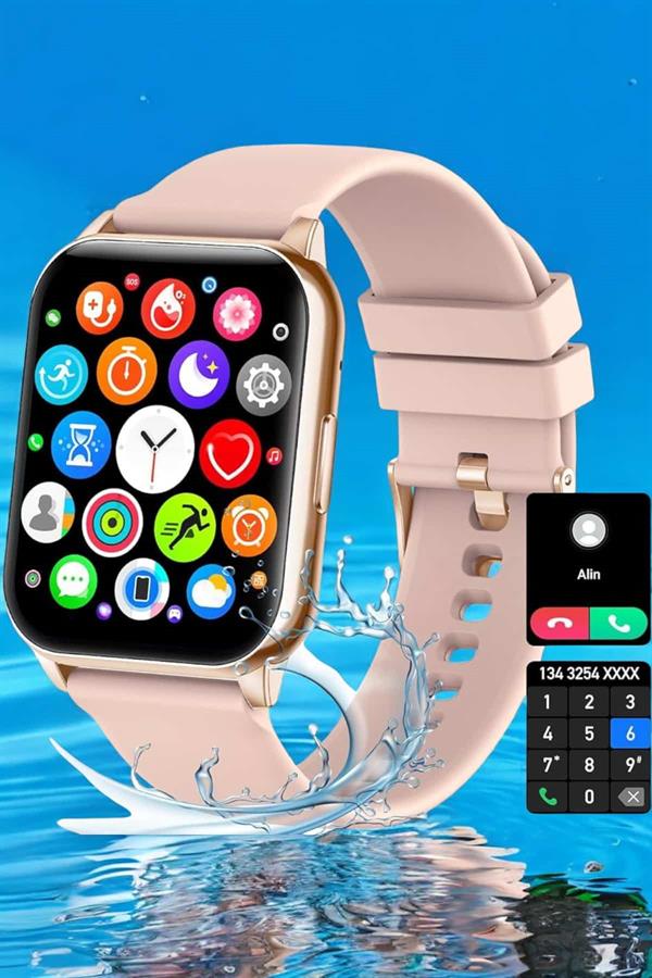 Akıllı Saat Amoled Ekran 3 Kordonlu Aksesuar Hediyeli Sesli Görüşme - Görsel 5