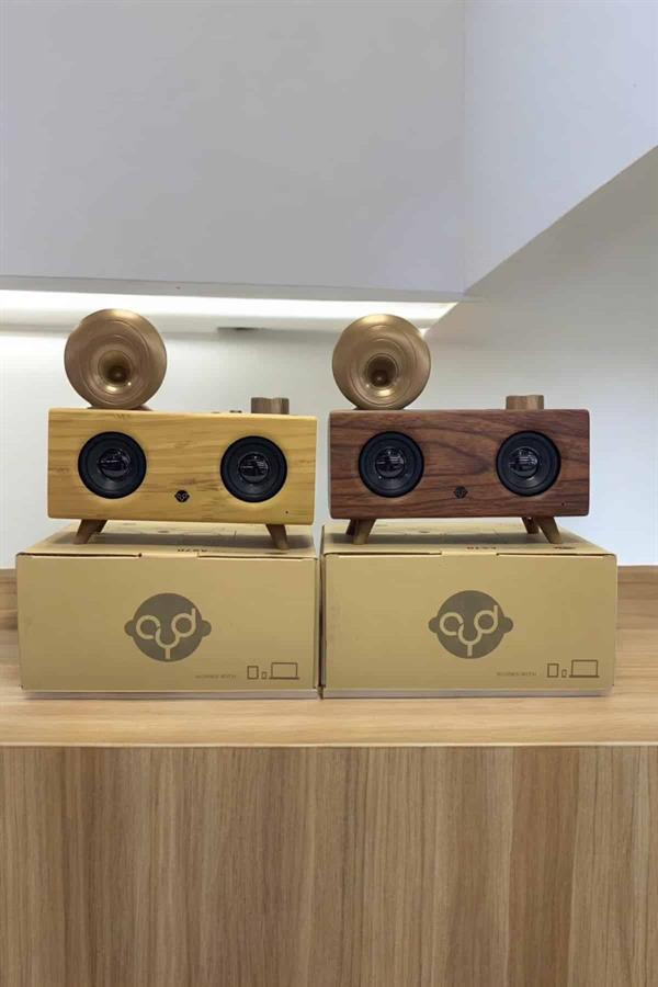 Çalar Radyo Müzik Kutusu Nostaljik Hoparlör Speaker - Görsel 3